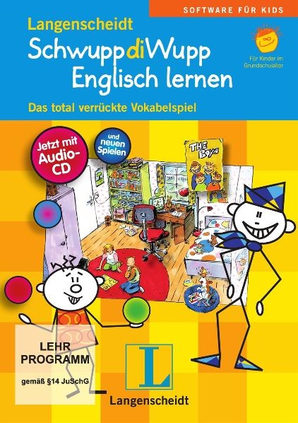 Langenscheidt SchwuppdiWupp Englisch lernen - CD-ROM, Audio-CD, Begleitheft