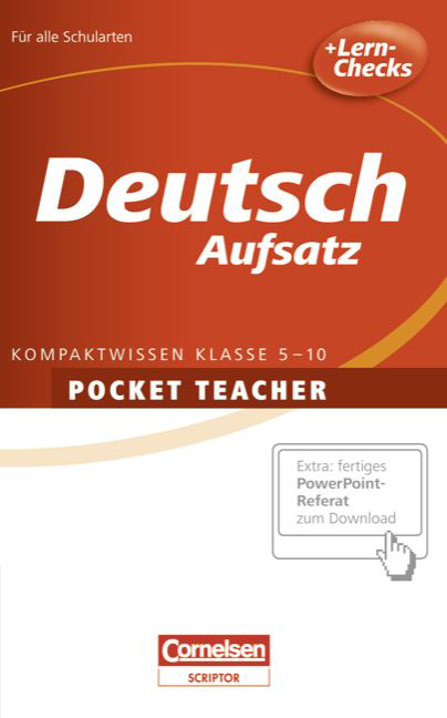 Pocket Teacher - Sekundarstufe I - Neue Ausgabe / Deutsch - Dietrich Berger, Manfred Kienzler
