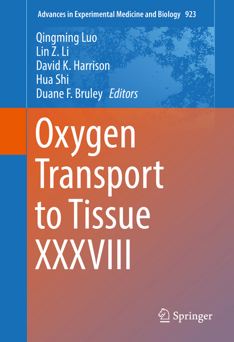 Oxygen Transport to Tissue XXXVIII - 