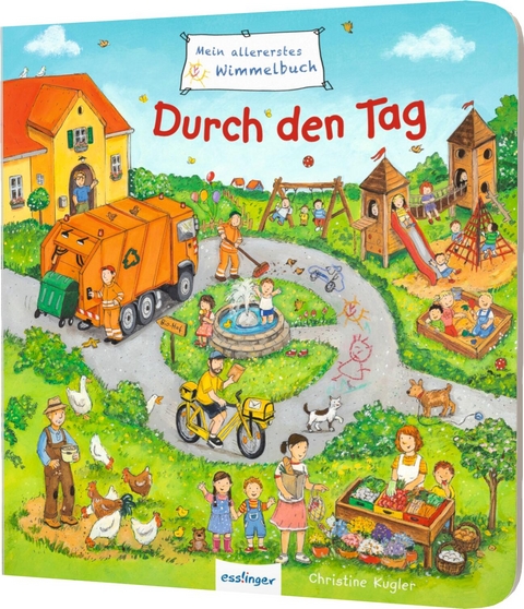 Mein allererstes Wimmelbuch: Durch den Tag - Sibylle Schumann