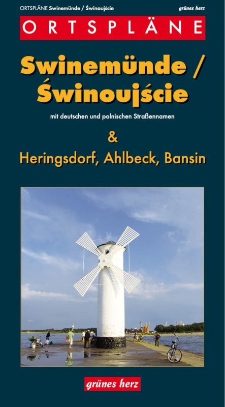 Ortspläne Swinemünde/Swinoujscie & Heringsdorf, Ahlbeck, Bansin - 