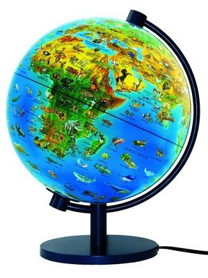 Dinoz Animal Illuminated Globe