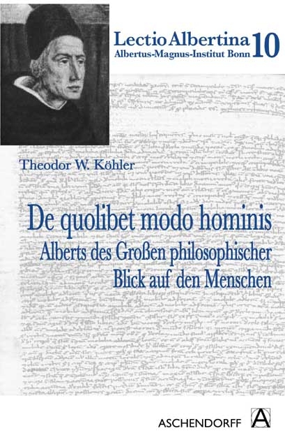 De quolibet modo hominis - Theodor W Koehler