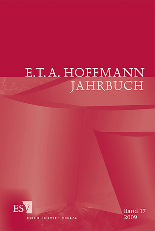 E.T.A. Hoffmann-Jahrbuch 2009 - Hartmut Steinecke; Detlef Kremer; Bernhard Schemmel; Friedhelm Marx