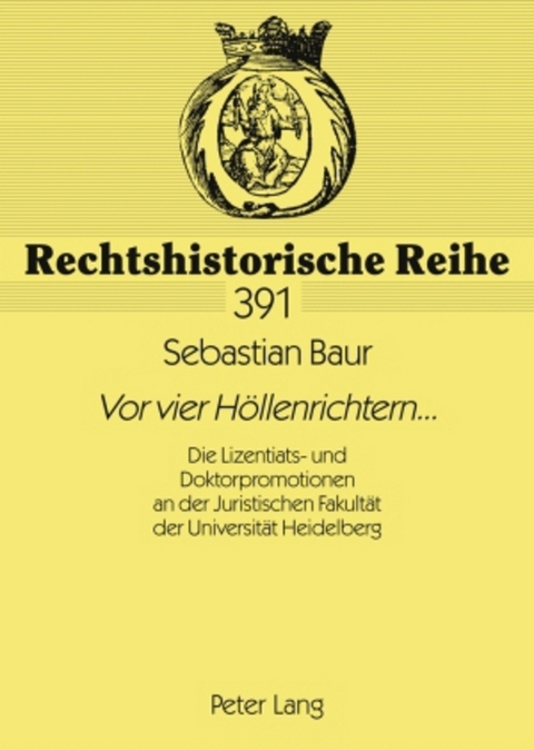 «Vor vier Höllenrichtern»... - Sebastian Baur