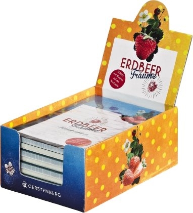Erdbeerträume - Kühlschrankblock