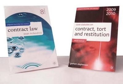 Contract Law and Core Statutes Value Pack - Ewan McKendrick, Graham Stephenson