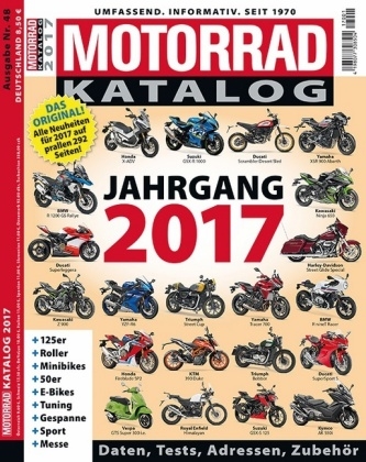 Motorrad-Katalog 2017