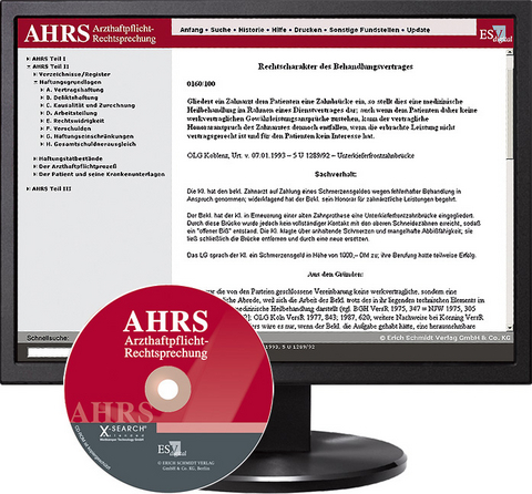 Arzthaftpflicht-Rechtsprechung digital / Arzthaftpflicht-Rechtsprechung II - bei Kombibezug Print und CD-ROM - 