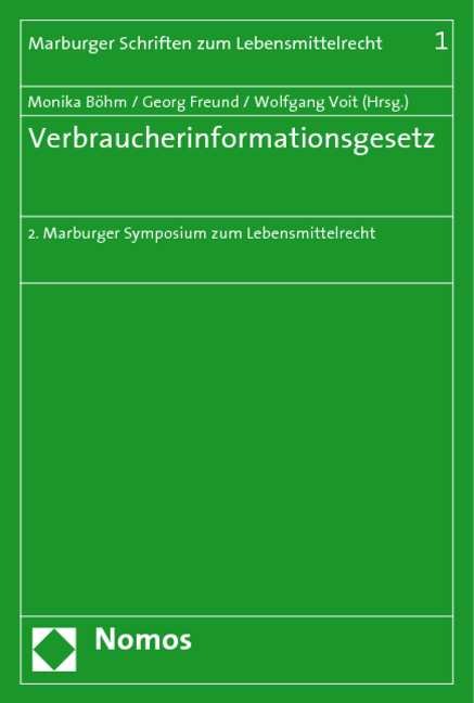 Verbraucherinformationsgesetz - 