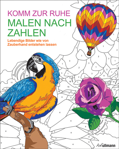 Malen nach Zahlen: Komm zur Ruhe - David Woodroffe