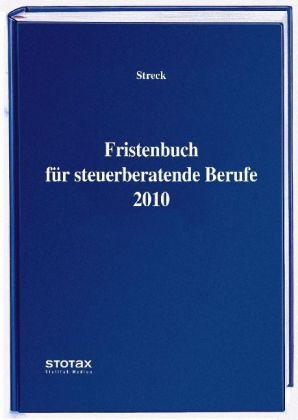 Fristenbuch 2010 -  Streck