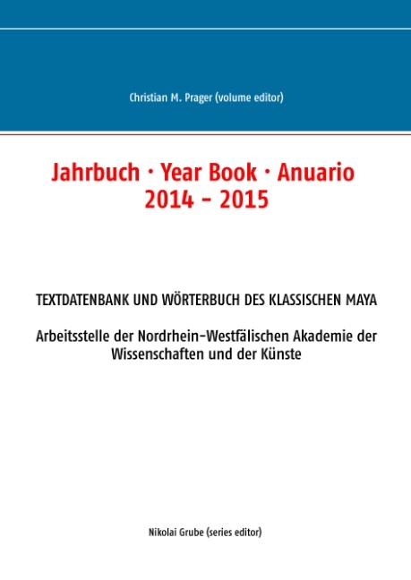 Jahrbuch · Year Book · Anuario 2014 - 2015 - 