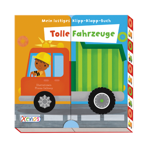 Mein lustiges Klipp-Klapp-Buch: Tolle Fahrzeuge