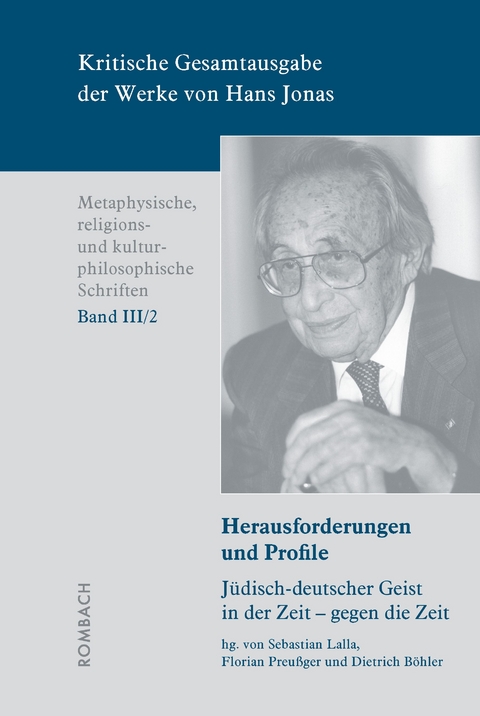 Herausforderungen und Profile - Hans Jonas