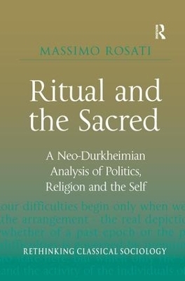 Ritual and the Sacred - Massimo Rosati