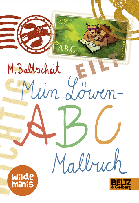 Mein Löwen-ABC Malbuch - Martin Baltscheit