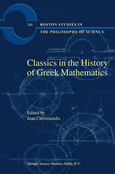 Classics in the History of Greek Mathematics - 