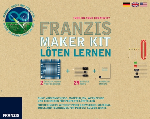 Franzis Maker Kit Löten für Maker - Burkhard Kainka, Fabian Kainka