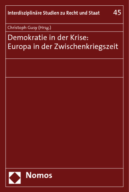 Demokratie in der Krise: Europa in der Zwischenkriegszeit - 