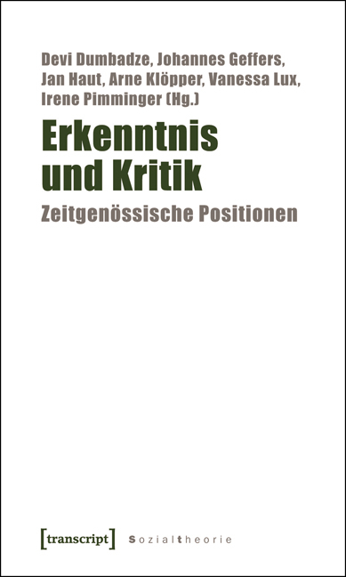 Erkenntnis und Kritik - 