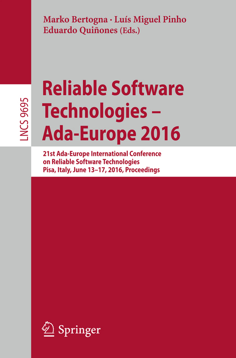 Reliable Software Technologies – Ada-Europe 2016 - 