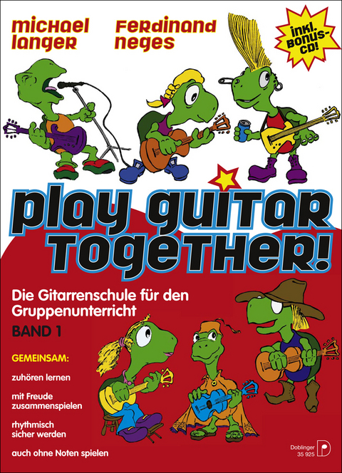 Play Guitar Together - Band 1 - Michael Langer, Ferdinand Neges