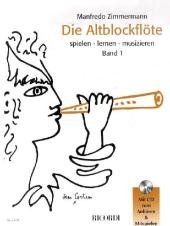 Die Altblockflöte - Band 1 - Manfredo Zimmermann