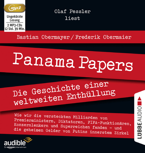 Panama Papers - Bastian Obermayer, Frederik Obermaier
