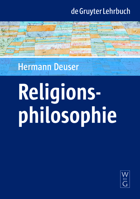Religionsphilosophie - Hermann Deuser
