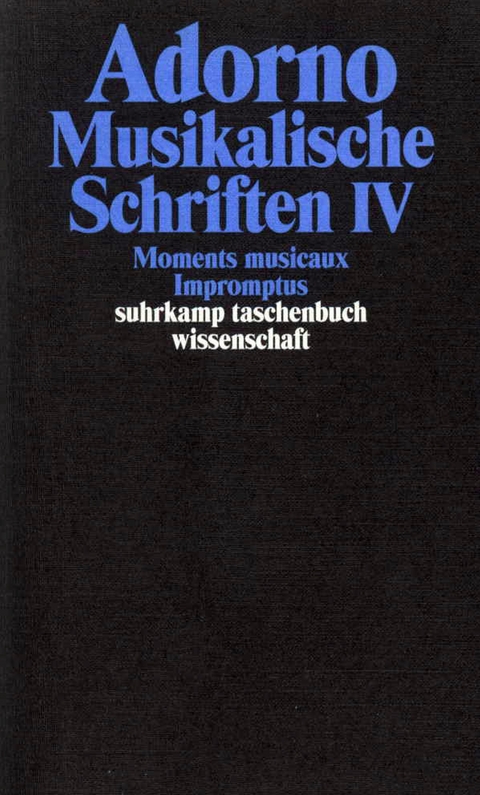 Gesammelte Schriften in 20 Bänden - Theodor W. Adorno