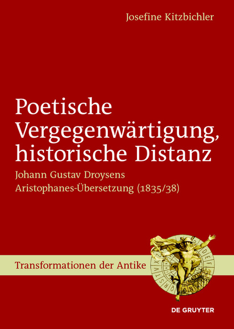 Poetische Vergegenwärtigung, historische Distanz -  Josefine Kitzbichler