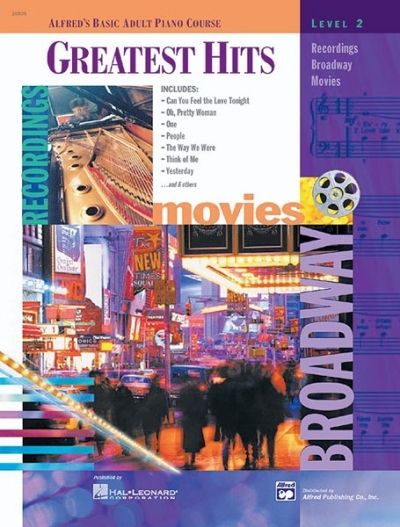 Alfred's Basic Adult Piano Course Greatest Hits 2 - Hal Leonard