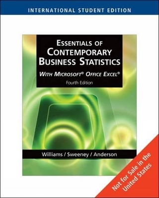 Essentials of Contemporary Business Statistics - David Anderson, Dennis Sweeney, Thomas Williams