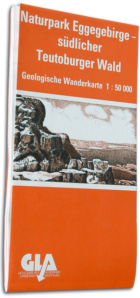 Geologische Wanderkarte des Naturparks Eggegebirge und südlicher Teutoburger Wald - Jochen Farrenschon