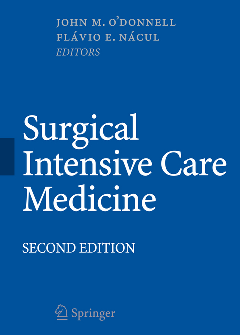 Surgical Intensive Care Medicine - 