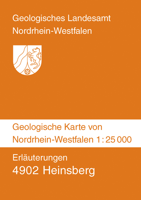 Geologische Karten von Nordrhein-Westfalen 1:25000 / Heinsberg - Joachim Prüfert