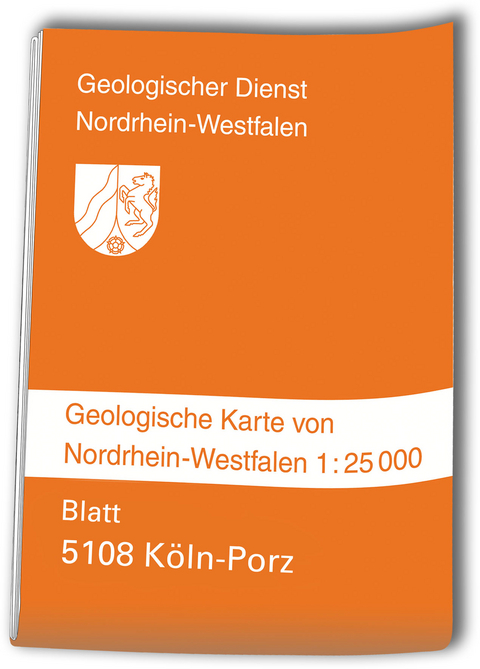 Geologische Karten von Nordrhein-Westfalen 1:25000 / Köln-Porz - Klaus Skupin, Michael Wolf