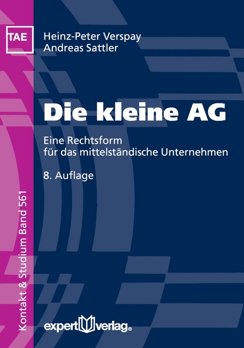 Die kleine AG - Heinz P. Verspay, Andreas Sattler