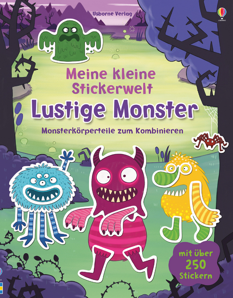 Meine kleine Stickerwelt: Lustige Monster - Felicity Brooks