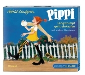 Pippi Langstrumpf geht einkaufen und andere Abenteuer (CD) - Astrid Lindgren