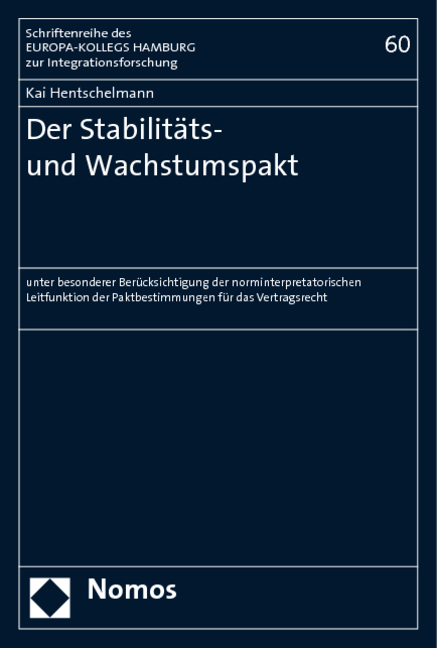 Der Stabilitäts- und Wachstumspakt - Kai Hentschelmann
