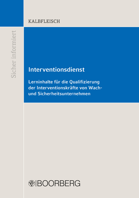 Interventionsdienst - Helmut Kalbfleisch