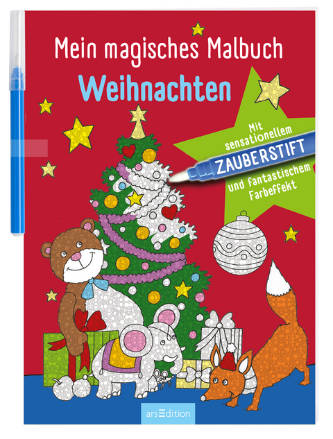 Mein magisches Malbuch Weihnachten