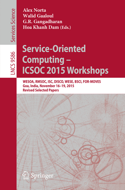 Service-Oriented Computing – ICSOC 2015 Workshops - 