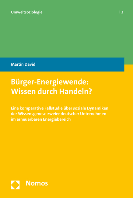 Bürger-Energiewende: Wissen durch Handeln? - Martin David