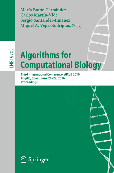 Algorithms for Computational Biology - 