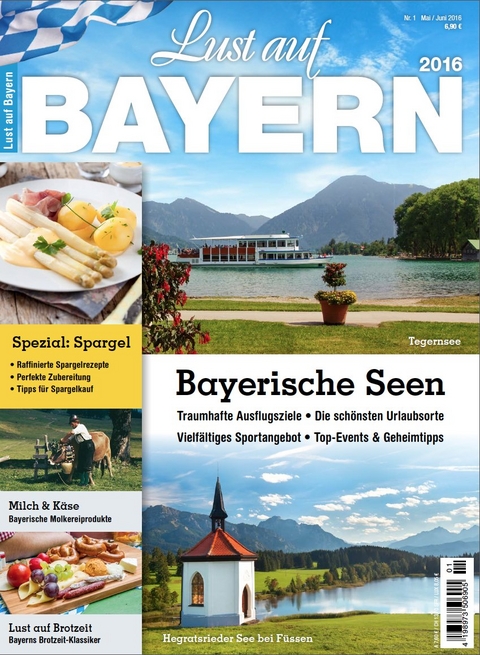 Lust auf Bayern 1/2016 - Bayerische Seen