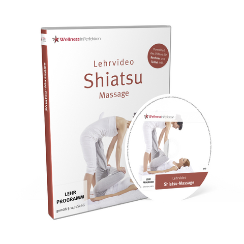 DVD Shiatsu-Massage (Lehrvideo) | Für Anfänger und Profis | Inkl. kostenloser Tablet-/Smartphone-Version zum Download