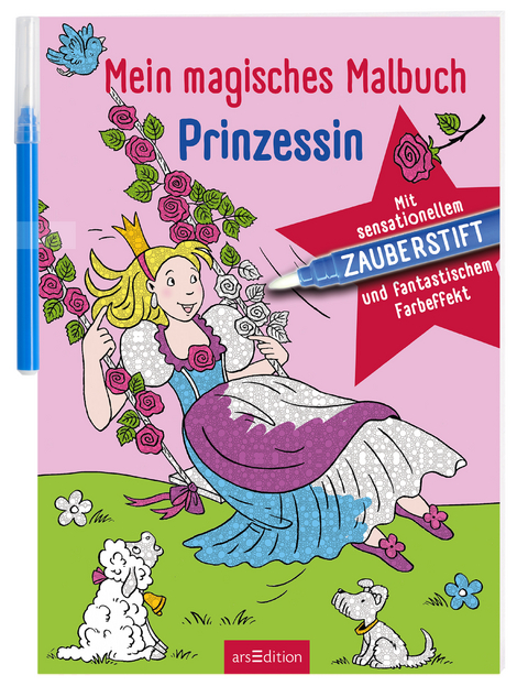 Mein magisches Malbuch Prinzessin